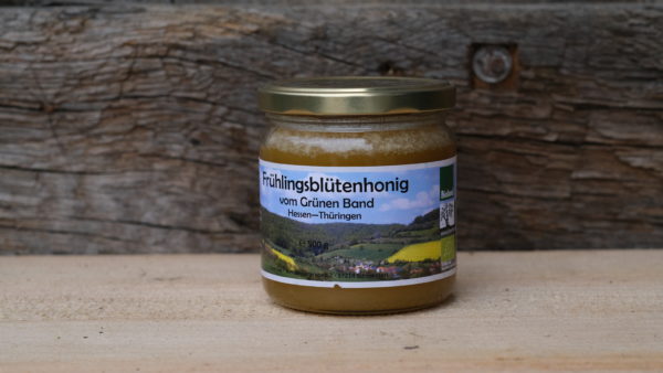 Frühlingsblütenhonig vom Grünen Band 500g